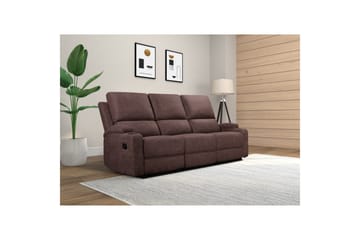 Dallas Reclinersoffa 3-sits - Brun - Products - Möbler - Soffa - Biosoffa & reclinersoffa