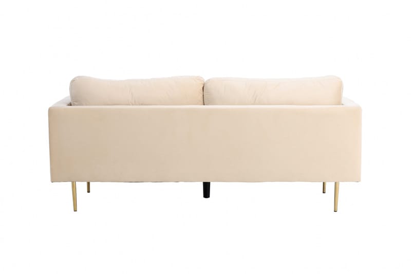 Boom Sammetssoffa 3-sits - Beige - Products - Möbler - Soffa - 3 sits soffa