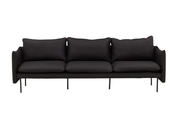 Brunskär Soffa 3-sits Svart - Vind - Products - Möbler - Soffa - 3 sits soffa