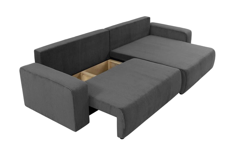 Barile Soffa med Divan 3-sits - Grön - Products - Möbler - Soffa - Divansoffa & schäslongsoffa - 3 sits soffa med divan