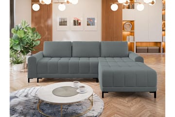 Vilshult Soffa med Divan 3-sits - Grå - Products - Möbler - Soffa - Divansoffa & schäslongsoffa - 3 sits soffa med divan