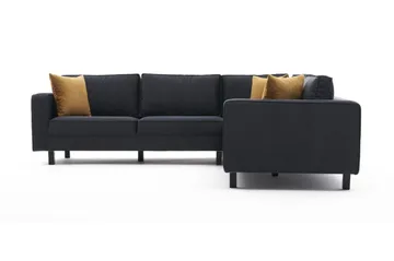 Kaletea Soffa m. Divan 4-sits - Mörkgrå - Products - Möbler - Soffa - Hörnsoffa