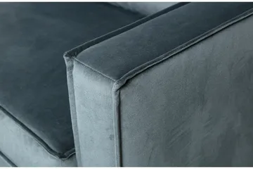 Lissbon Hörnsoffa - Blågrön - Products - Möbler - Soffa - Sammetssoffa