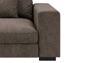Dubai Armstöd Höger i Tyg - M örkbrun - Products - Möbler - Soffa - Modulsoffa - Övriga moduler till modulsoffa