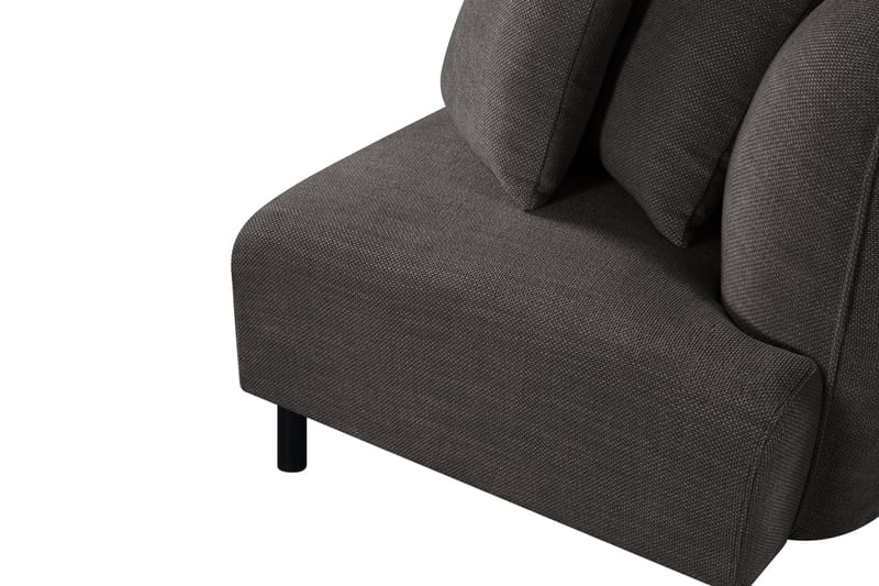 Space Högermodul - Mörkgrå - Products - Möbler - Soffa - Modulsoffa - Övriga moduler till modulsoffa