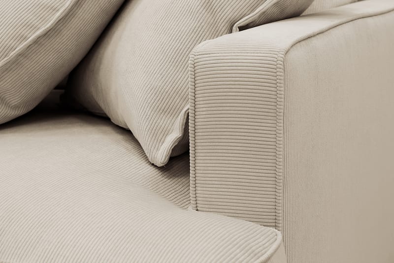 Rossita Lyx 2,5-sits Extra djup Soffa i Manchester - Kräm - Products - Möbler - Soffa - 3 sits soffa