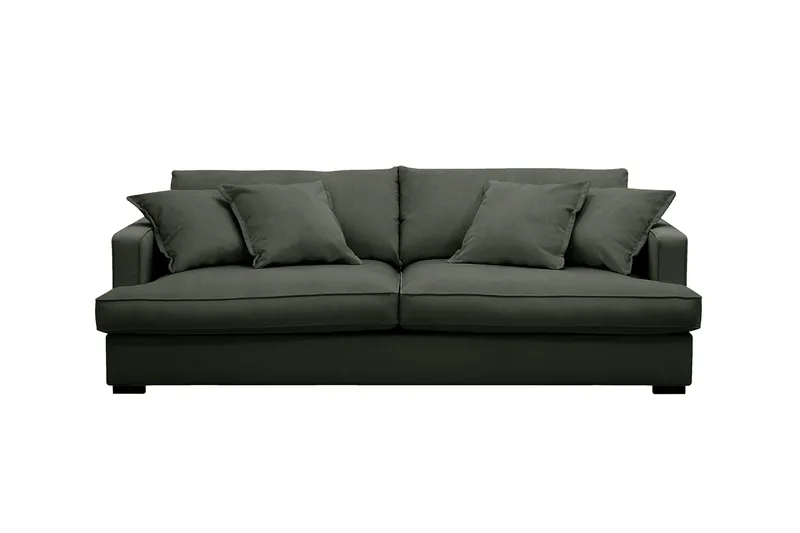 Rossita Lyx 2,5-sits Extra djup Soffa i Manchester, Mörkgrön