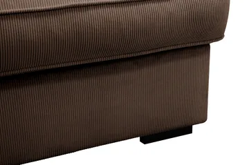 Rossita Lyx 3,5-sits Extra djup Soffa i Manchester - Brun - Products - Möbler - Soffa - 4 sits soffa