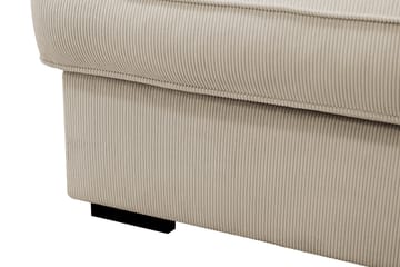 Rossita Lyx 5-sits Högervänd U-formad Extra djup Soffa med Divan och Schäslong i Manchester - Kräm - Products - Möbler - Soffa - U-soffa