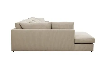 Rossita Lyx 6-sits Högervänd U-formad Extra djup Soffa med Divan och Schäslong i Manchester - Kräm - Products - Möbler - Soffa - U-soffa