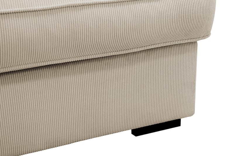 Rossita Lyx 6-sits Vänstervänd U-formad Extra djup Soffa med Divan och Schäslong i Manchester - Kräm - Products - Möbler - Soffa - U-soffa