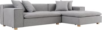 Sake Soffa grå divansoffa 251 cm - Grå - Products - Möbler - Soffa - Divansoffa & schäslongsoffa