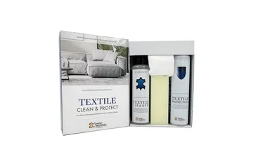 Textile Clean & Protect Kit - Leather Master - Products - Möbler - Soffa - Sofftillbehör - Rengöring soffa - Möbelvård till tyg