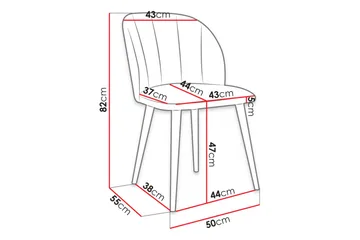 Aldbrough Matstol - Products - Möbler - Fåtölj & stolar - Matstol & köksstol
