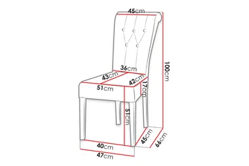Aldbrough Matstol - Products - Möbler - Fåtölj & stolar - Matstol & köksstol