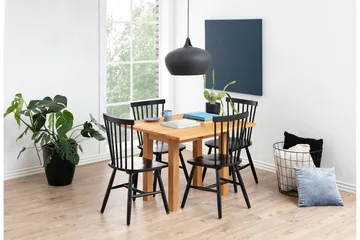 Alegra Matstol - Svart - Products - Möbler - Fåtölj & stolar - Pinnstol