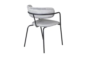 Arrow Fåtölj - Grå/Svart - Products - Möbler - Fåtölj & stolar - Matstol & köksstol