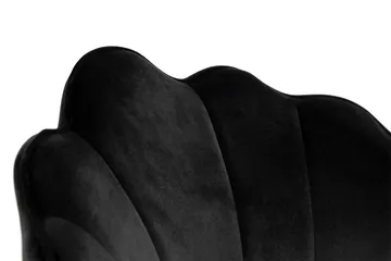 Broddhult Matstol - Svart / Metal / Sammet - Products - Möbler - Fåtölj & stolar - Matstol & köksstol