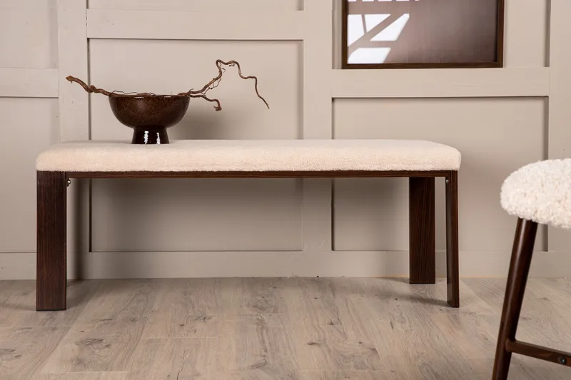 Chester Sittbänk 40 cm - Vit - Products - Möbler - Fåtölj & stolar - Sittbänk