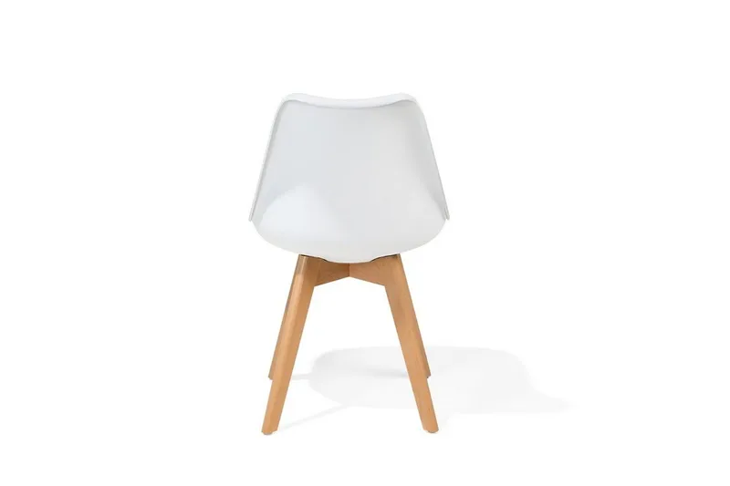 Dakota Ii Stol Set Om 2 St - Vit/brun - Products - Möbler - Fåtölj & stolar - Matstol & köksstol