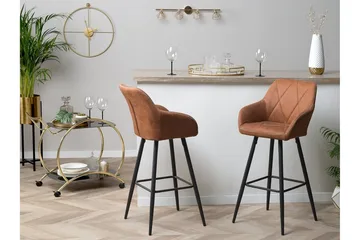 Darien Barstol 41 cm - Brun - Products - Möbler - Fåtölj & stolar - Barstol & barpall