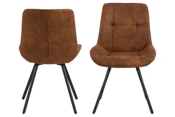 Decembo Matstol - Brun - Products - Möbler - Fåtölj & stolar - Matstol & köksstol