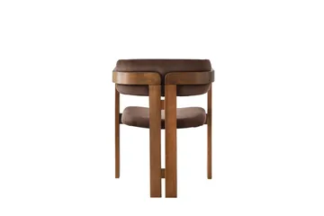 Dellon Karmstol - Valnöt/Brun - Products - Möbler - Fåtölj & stolar - Karmstol