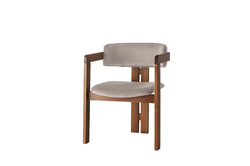 Dellon Karmstol, Valnöt/Ljusbrun