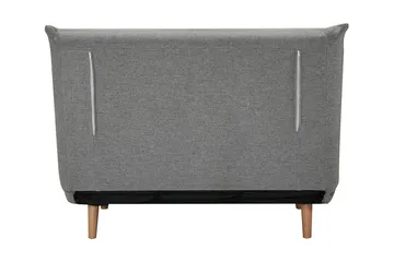 Clandulla Bäddfåtölj - Grå/Trä/Natur - Products - Möbler - Fåtölj & stolar - Fåtölj - Bäddfåtölj