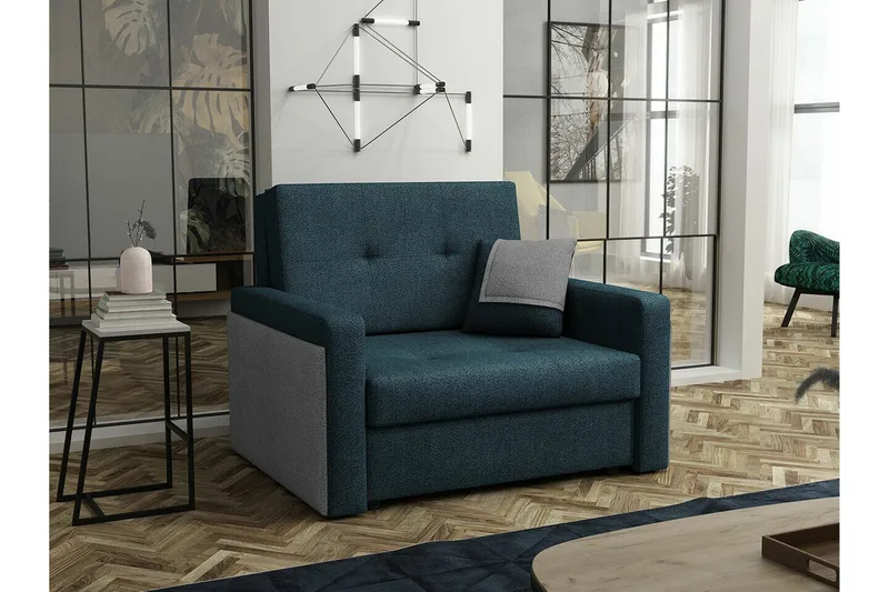 Denegal Bäddfåtölj Dark blue - Products - Möbler - Fåtölj & stolar - Fåtölj - Bäddfåtölj