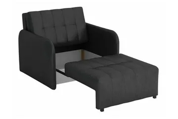 Denegal Bäddfåtölj Dark grey - Products - Möbler - Fåtölj & stolar - Fåtölj - Bäddfåtölj