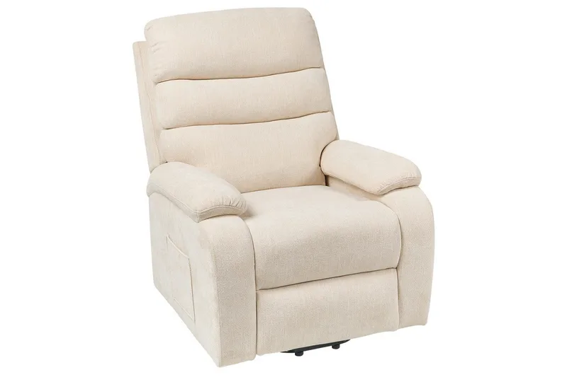 Elektrisk reclinerfåtölj Rise Ljusbeige - Ljusbeige - Products - Möbler - Fåtölj & stolar - Fåtölj - Biofåtölj & reclinerfåtölj