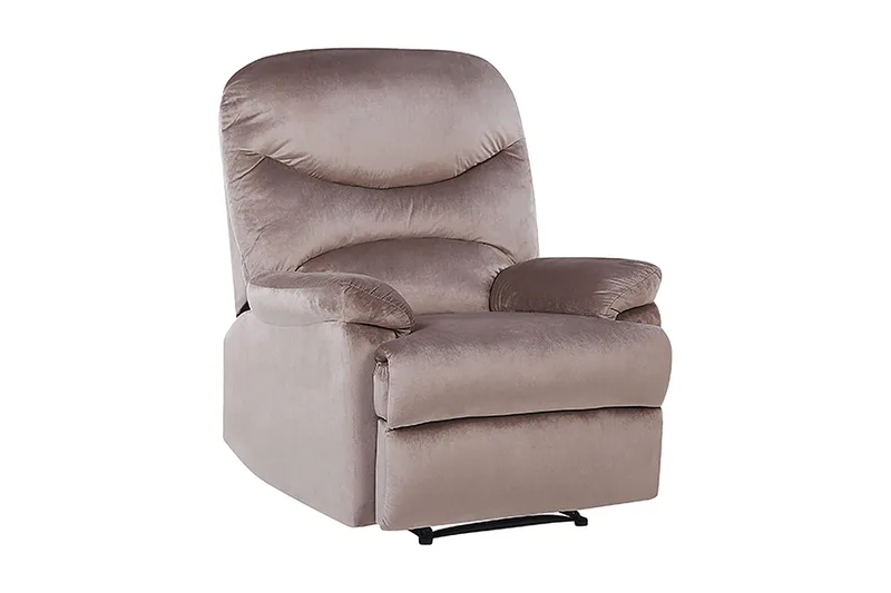 Ellov Fåtölj - Brungrå/Sammet - Products - Möbler - Fåtölj & stolar - Fåtölj - Biofåtölj & reclinerfåtölj