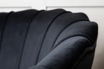 Fåtölj Calais - Svart - Products - Möbler - Fåtölj & stolar - Fåtölj