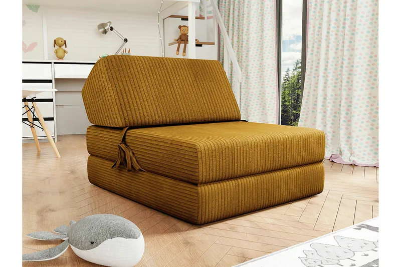 Kintore Fåtölj Dark yellow - Products - Möbler - Fåtölj & stolar - Fåtölj - Bäddfåtölj