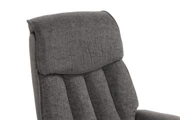 Umeå Fåtölj Snurr & Gung - Tyg Grå - Products - Möbler - Fåtölj & stolar - Fåtölj - Biofåtölj & reclinerfåtölj