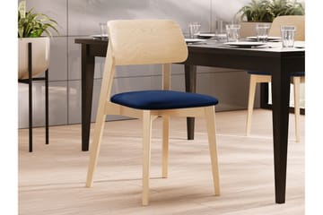 Ferrara Matstol - Blå/Beige - Products - Möbler - Fåtölj & stolar - Matstol & köksstol