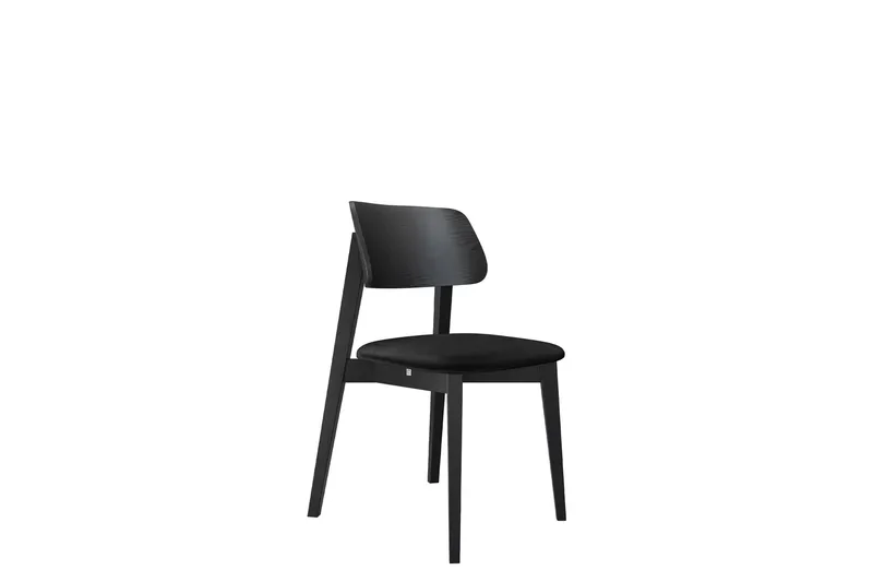Ferrara Matstol - Svart - Products - Möbler - Fåtölj & stolar - Matstol & köksstol