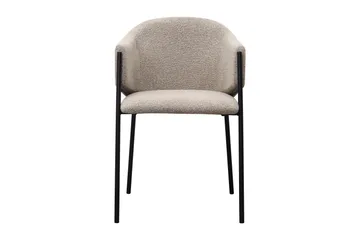 Filip Matstol - Taupe Bouclé - Products - Möbler - Fåtölj & stolar - Karmstol