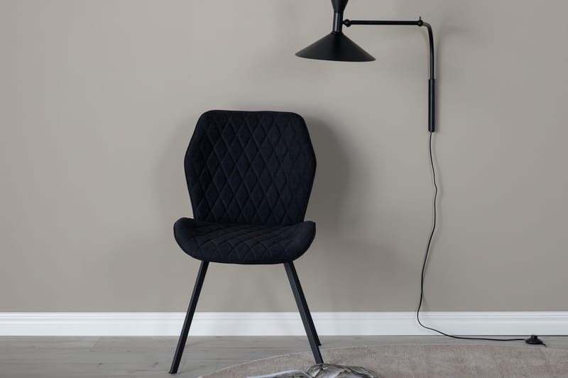 Gemma Matstol - Svart - Products - Möbler - Fåtölj & stolar - Matstol & köksstol