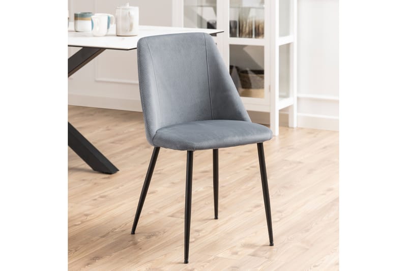 Inesio Matstol - Grå - Products - Möbler - Fåtölj & stolar - Matstol & köksstol