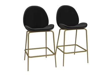 Kaiti Barstol - Svart - Products - Möbler - Fåtölj & stolar - Barstol & barpall