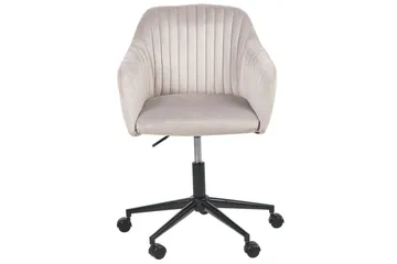 Kontorsstol Venice Beige/svart - Beige/svart - Products - Möbler - Fåtölj & stolar - Kontorsstol & skrivbordsstol