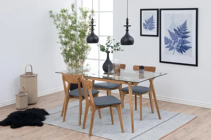 Luetta Matstol - Grå - Products - Möbler - Fåtölj & stolar - Matstol & köksstol