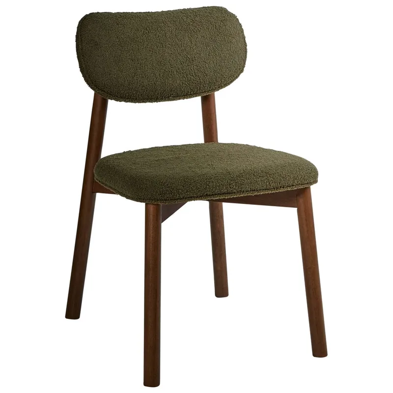 Matstol Mills 2-pack - Brun, Grön - Products - Möbler - Fåtölj & stolar - Matstol & köksstol