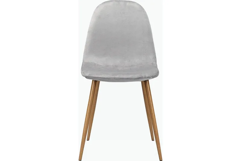 Oktoos Matstol - Grå/Natur - Products - Möbler - Fåtölj & stolar - Matstol & köksstol