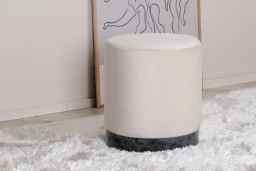 Benji Sittpuff - Beige - Products - Möbler - Fåtölj & stolar - Pall & puff - Sittpuff