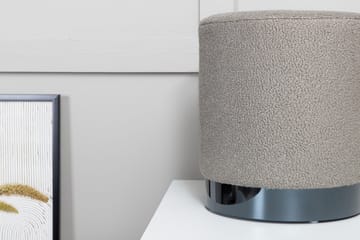 Benji Sittpuff - Greige - Products - Möbler - Fåtölj & stolar - Pall & puff - Sittpuff