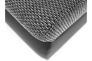 Cerys Fotpall 60 cm - Svart - Products - Möbler - Fåtölj & stolar - Pall & puff - Fotpallar