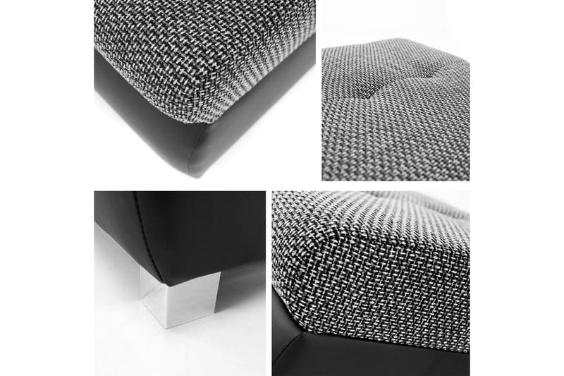 Cerys Fotpall 60 cm - Vit - Products - Möbler - Fåtölj & stolar - Pall & puff - Fotpallar